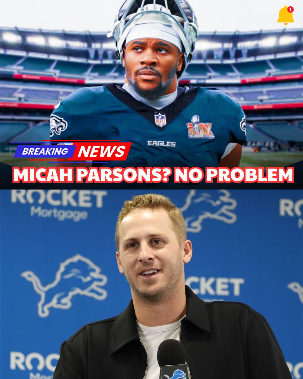 “Micah Parsons? No Problem- My Team Will Definitely Win,” Jared Goff Stuns Fans With Bold Statement