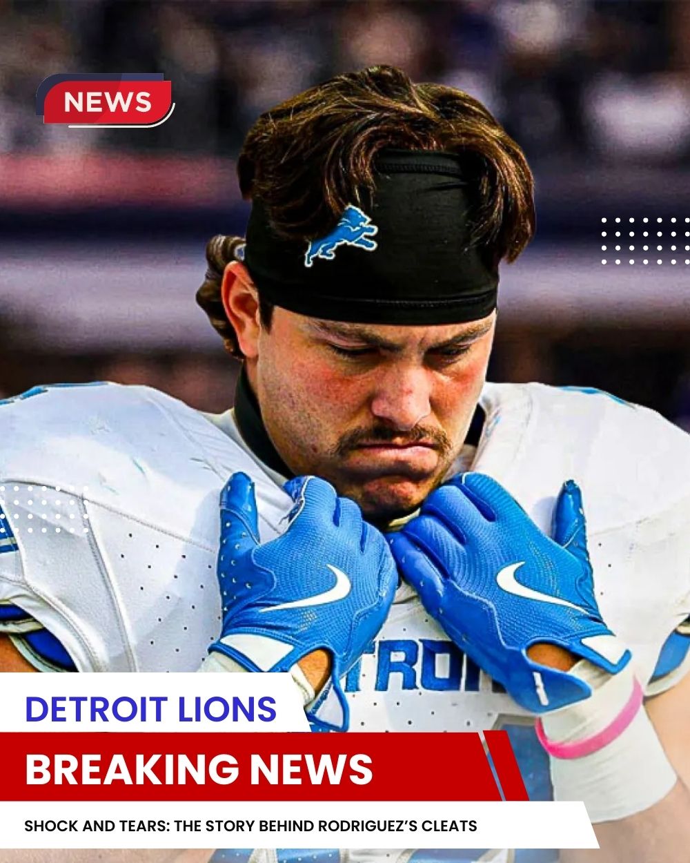 Unbelievable! Malcolm Rodriguez Gets NFL Draft Call at Grandmother’s Funeral—Now His Cleats Tell the Story and Leave Fans Astonished