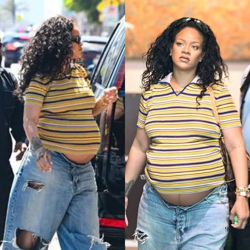 Rihanna Glows in Los Angeles Showing Off Baby Bump; A$AP Rocky’s Unusual Behavior Sparks Questions. Is He Ready for Fatherhood?